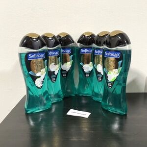 Softsoap Pure Zen Jasmine & Watermint Relaxing Body Wash 15 oz x6